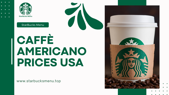 Caffè Americano Prices USA